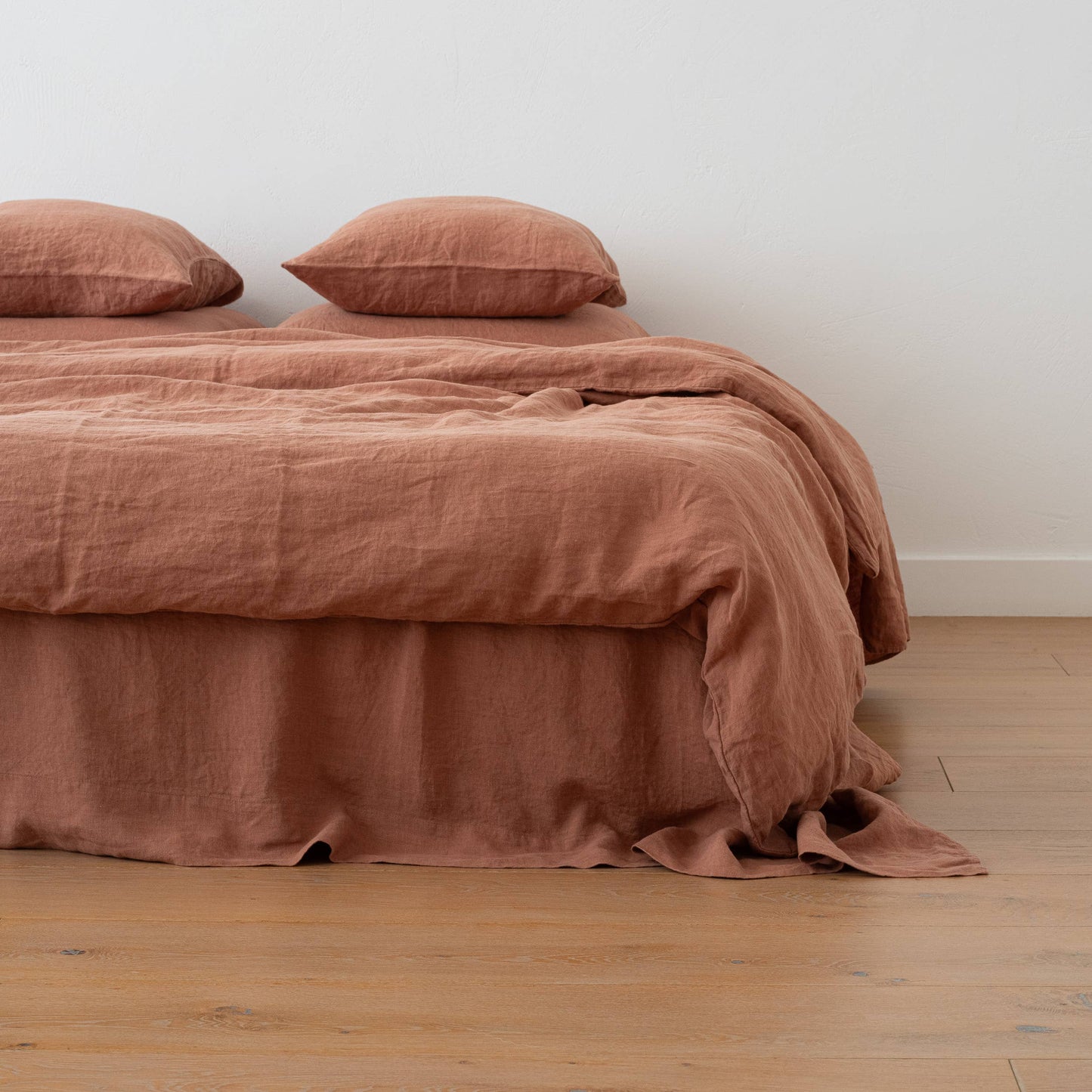 Linen Duvet - Mocha