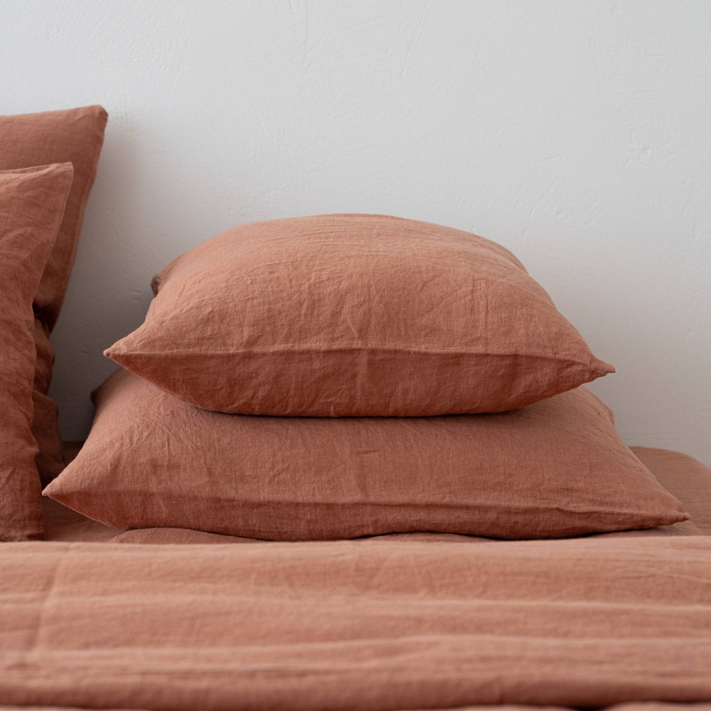 Linen Pillow Case - Mocha