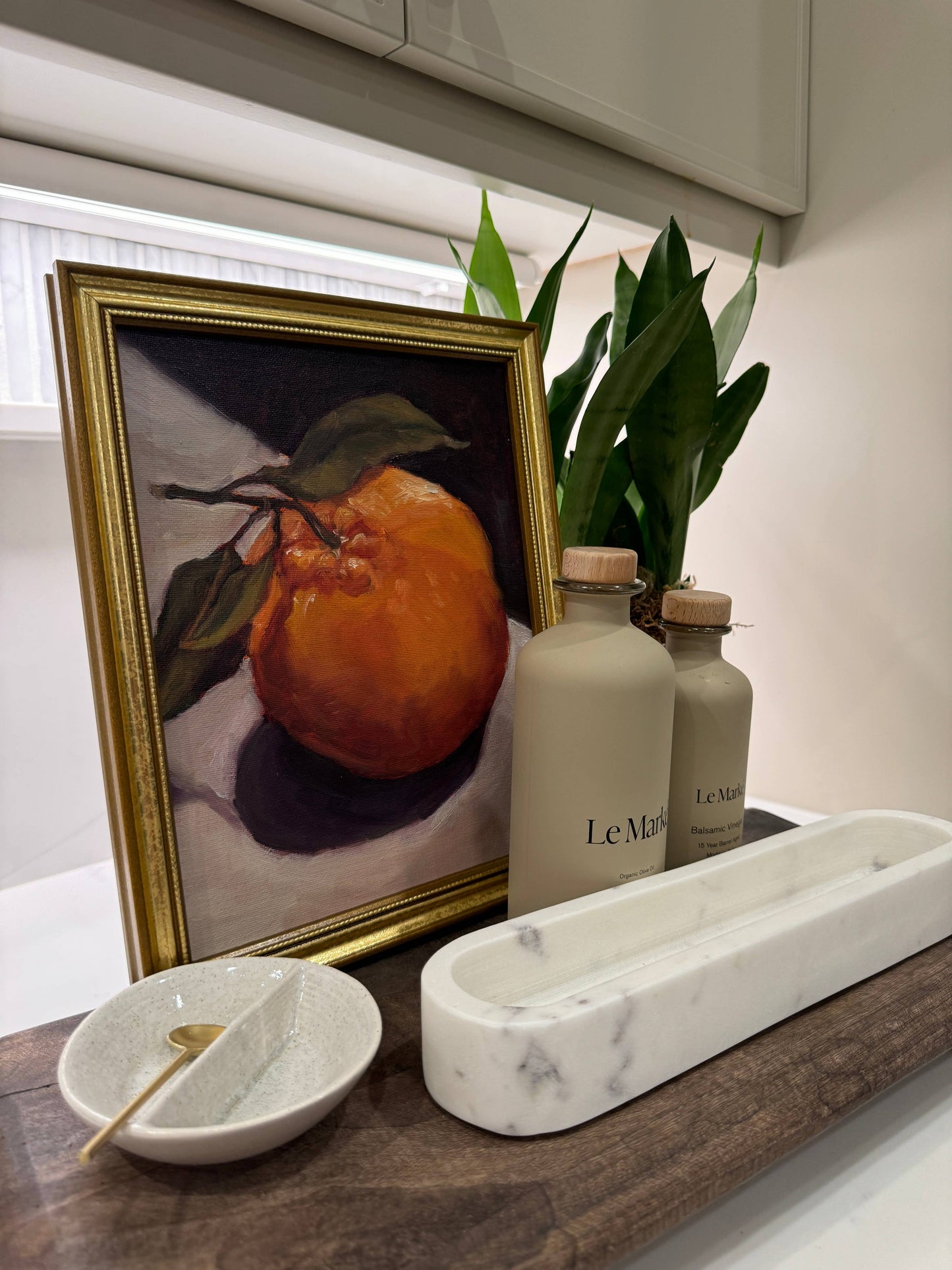 "Single Orange" Print