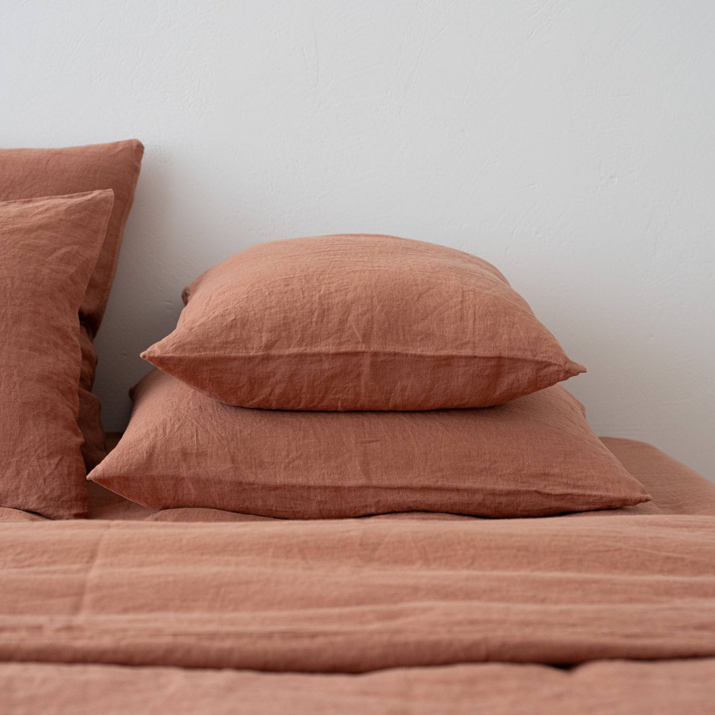 Linen Pillow Case - Mocha