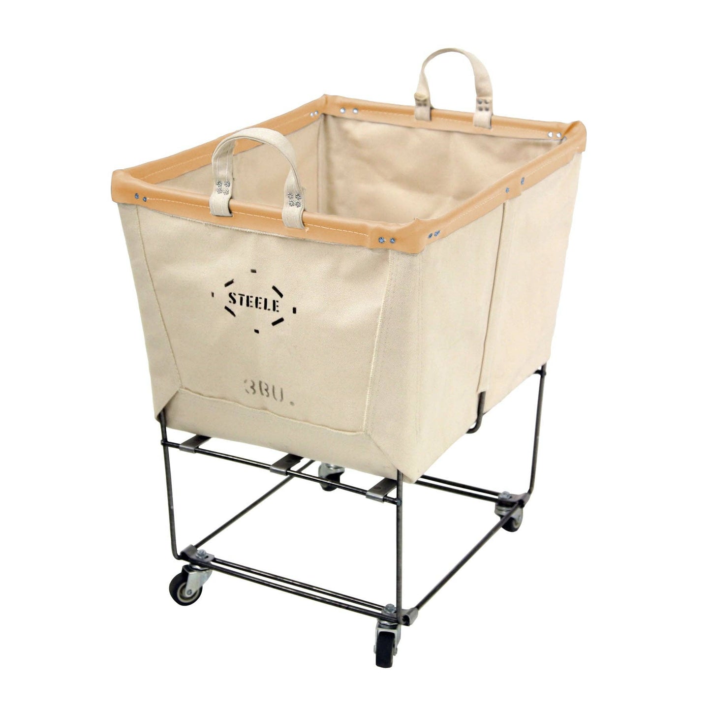 Canvas Elevated Laundry Basket - 3 Bu