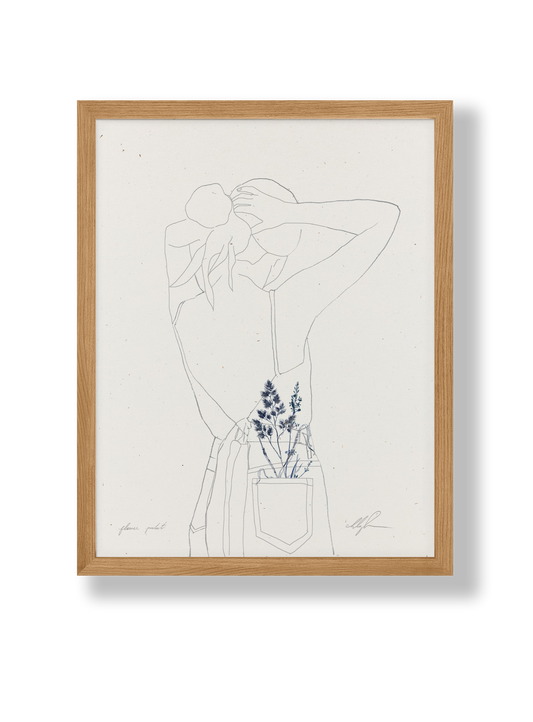 Flowers In My Pocket Art Print