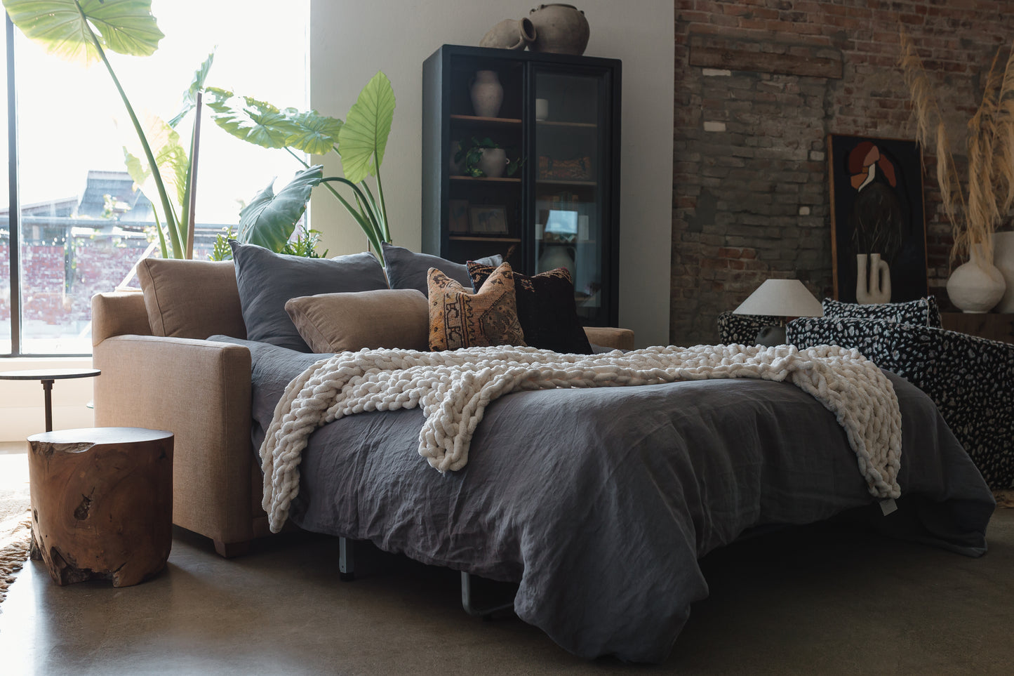 Sylvie Serenity Sleeper Sofa - Queen