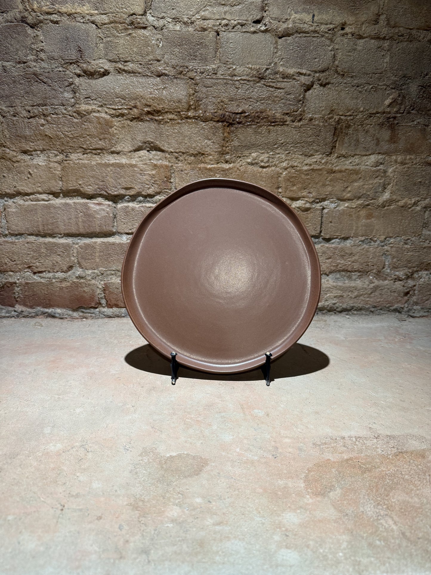 AM Urban Dinner Plate- Coffee