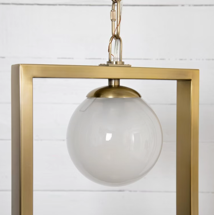 Lance Globe Pendant