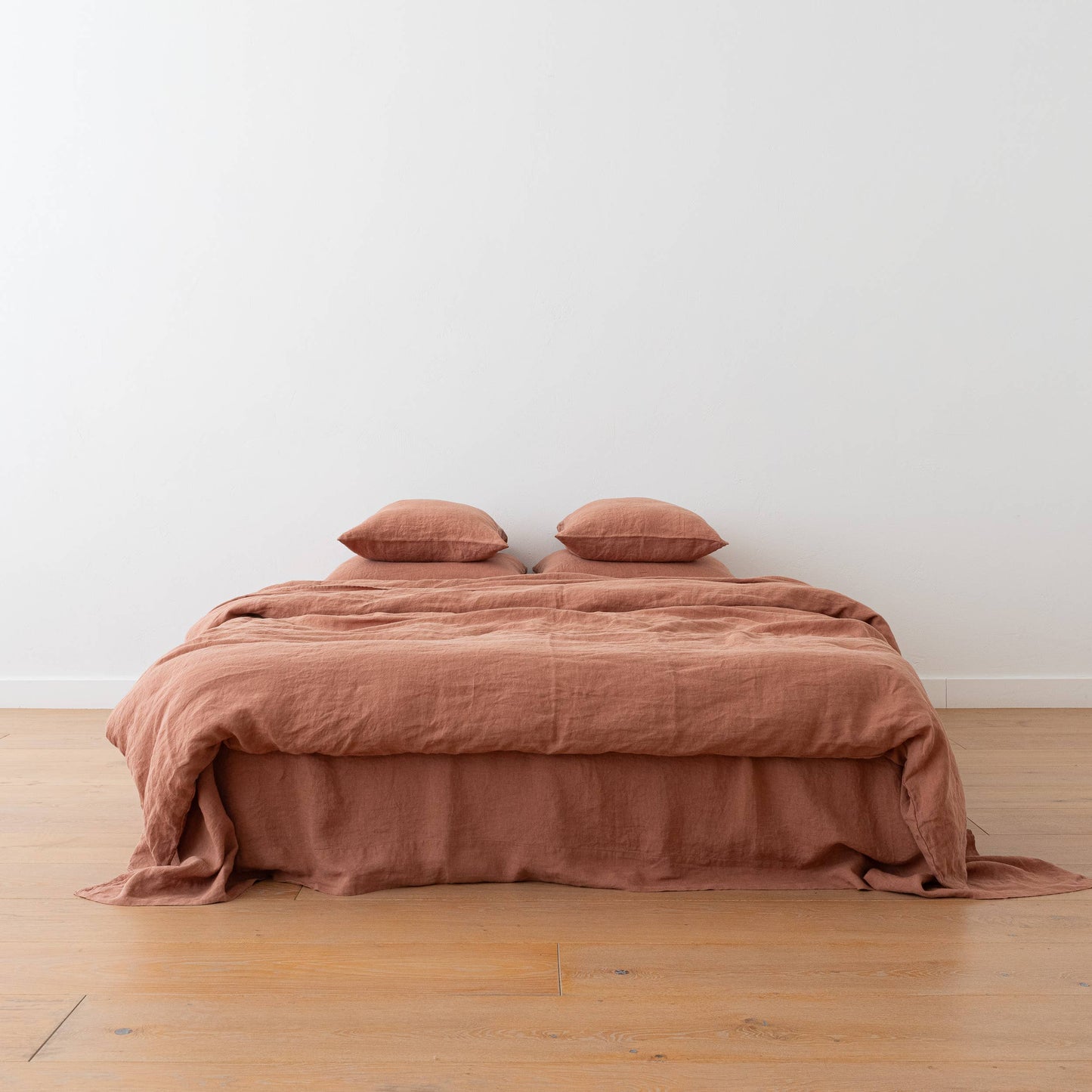 Linen Duvet - Mocha