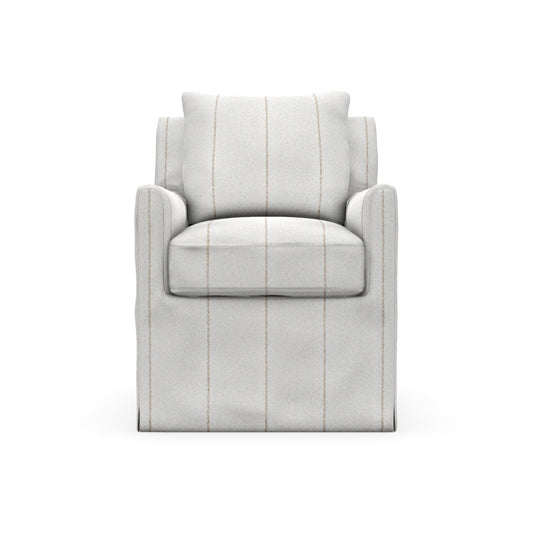 Lilah Slipcovered Swivel Glider Chair