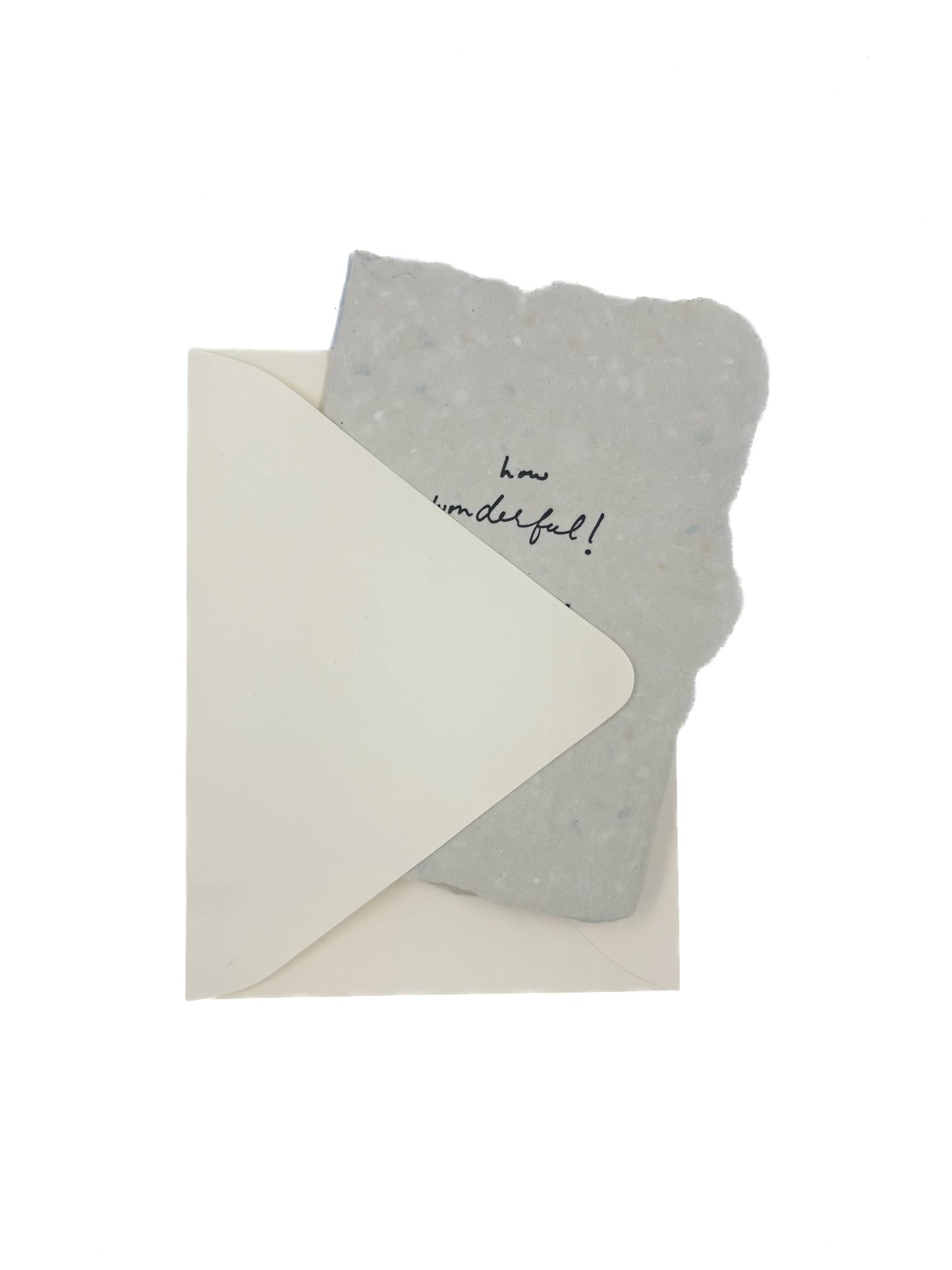 How wonderful! congratulations card