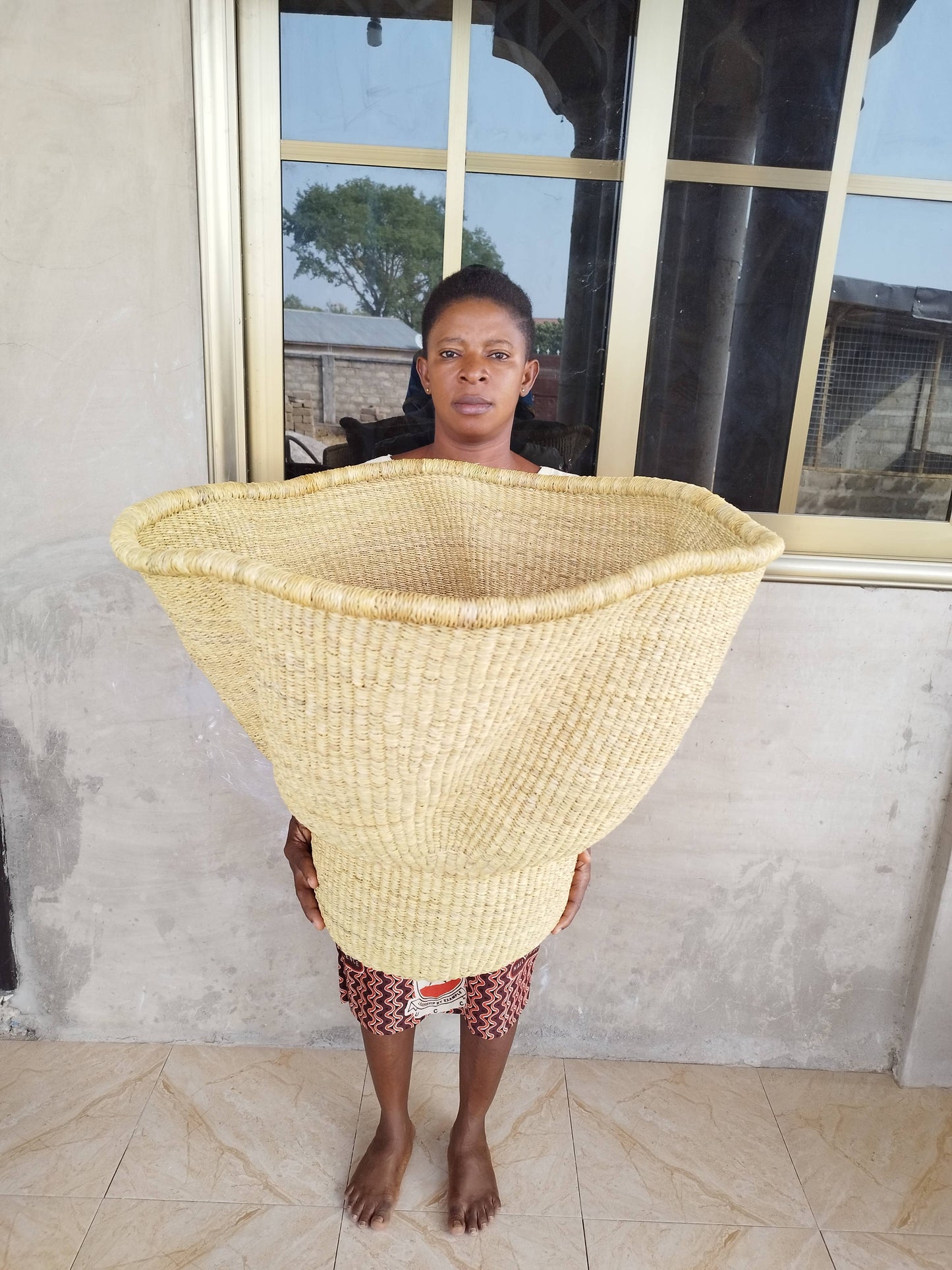 African Plant Basket