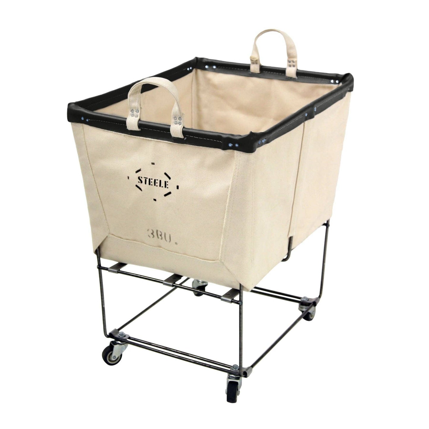 Canvas Elevated Laundry Basket - 3 Bu