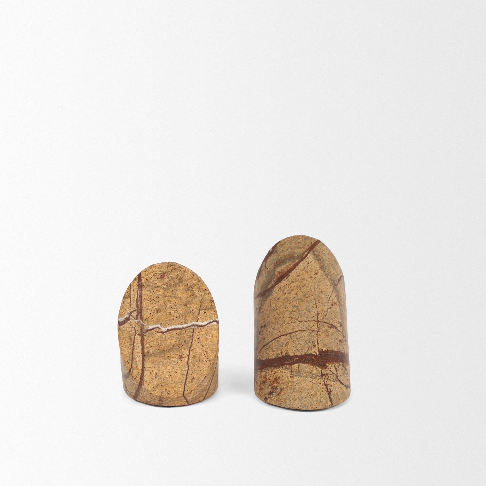 Forest Marble Angled Bookends