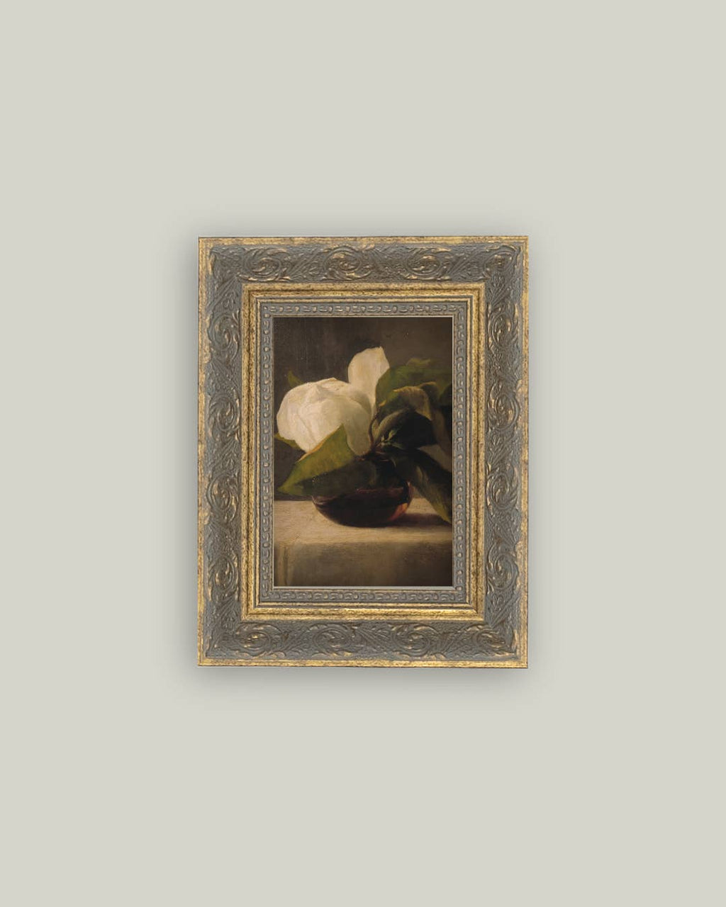 Magnolia Framed Antique Art