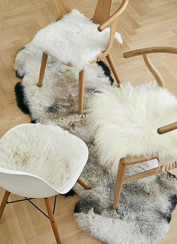 Brown Icelandic Sheepskin Chair Pad