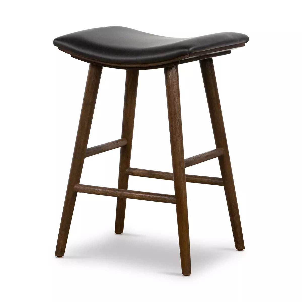 Union Counter Stool - Distressed Black