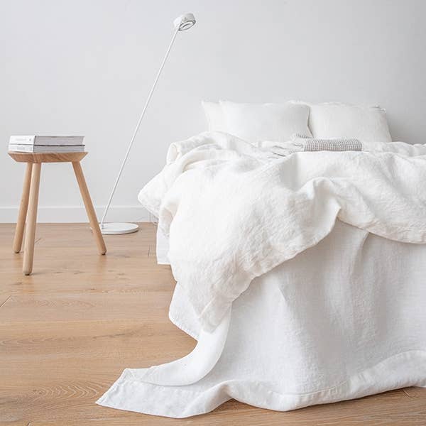 Linen Pillow Case - Off White