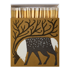 Reindeer |Square - Safety Matches 🎄