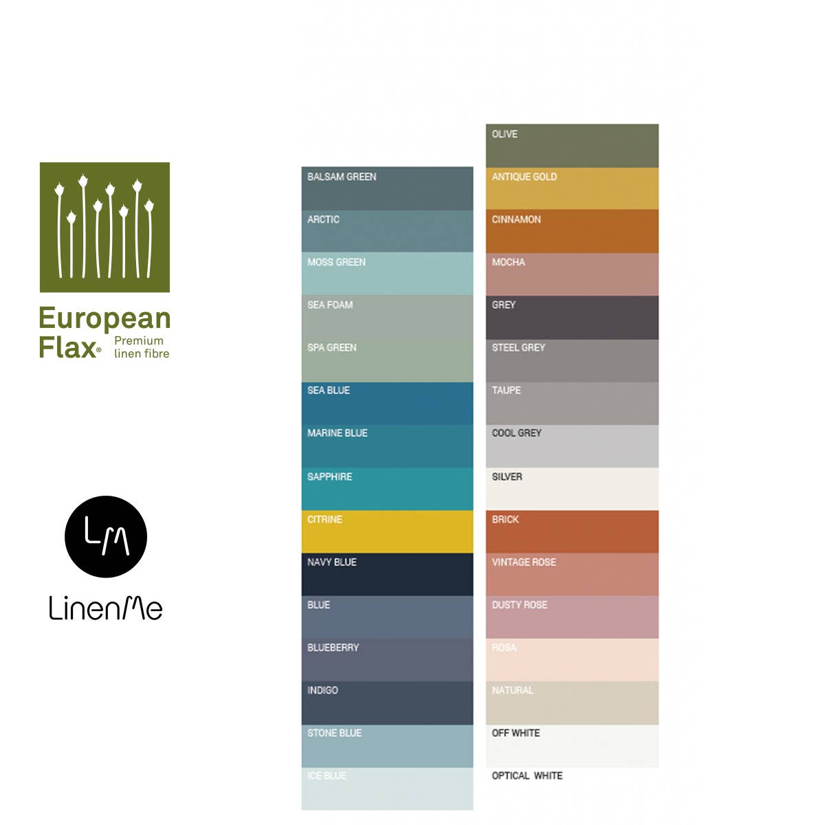 Linen Pillow Case - Off White