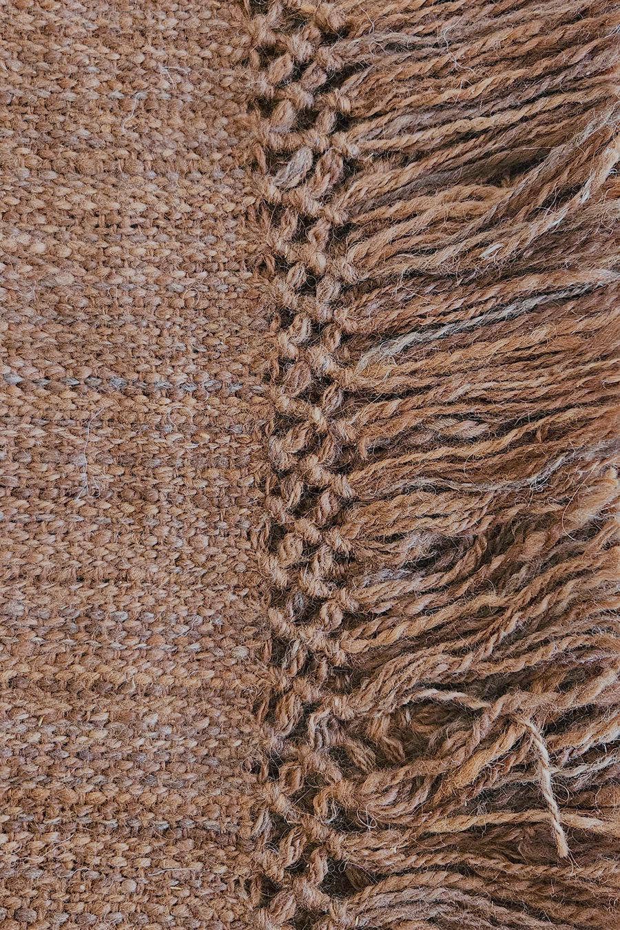 Argentinian Puna Throw - Tobacco