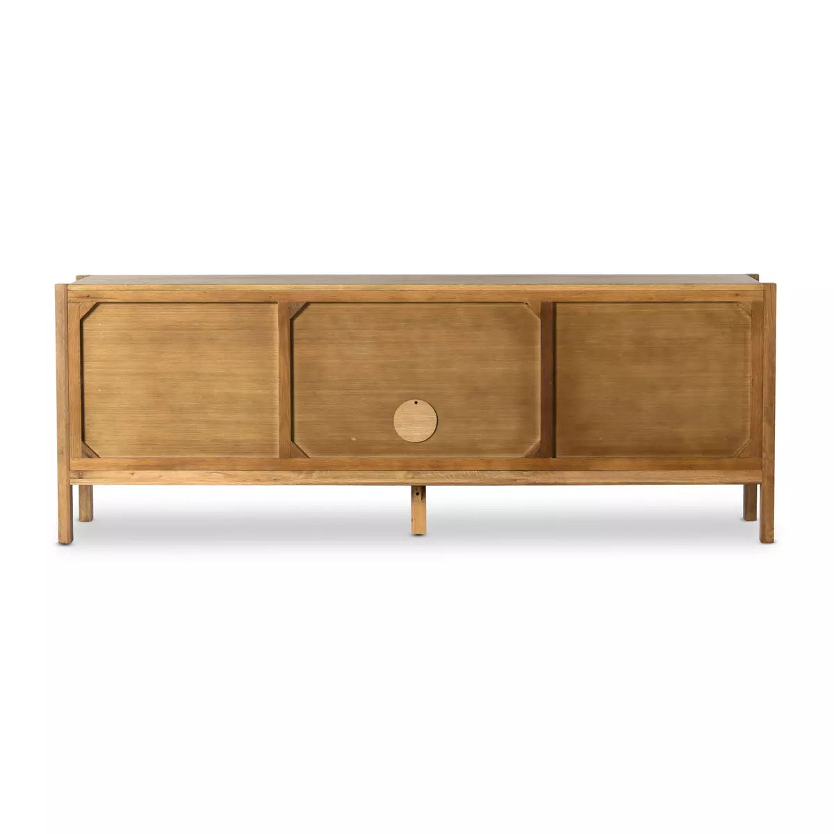 Meadow Media Console - Tawny Oak Veneer