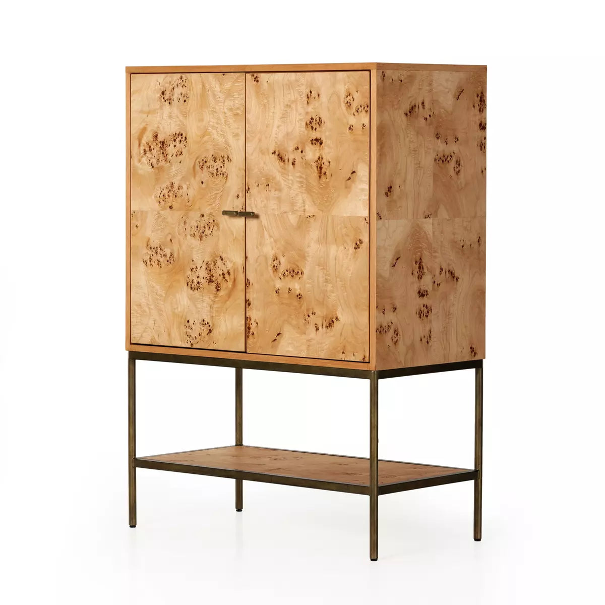 Mitzie Cabinet - Amber Mappa Burl