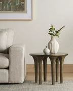 Kelden End Table - Aged Bronze