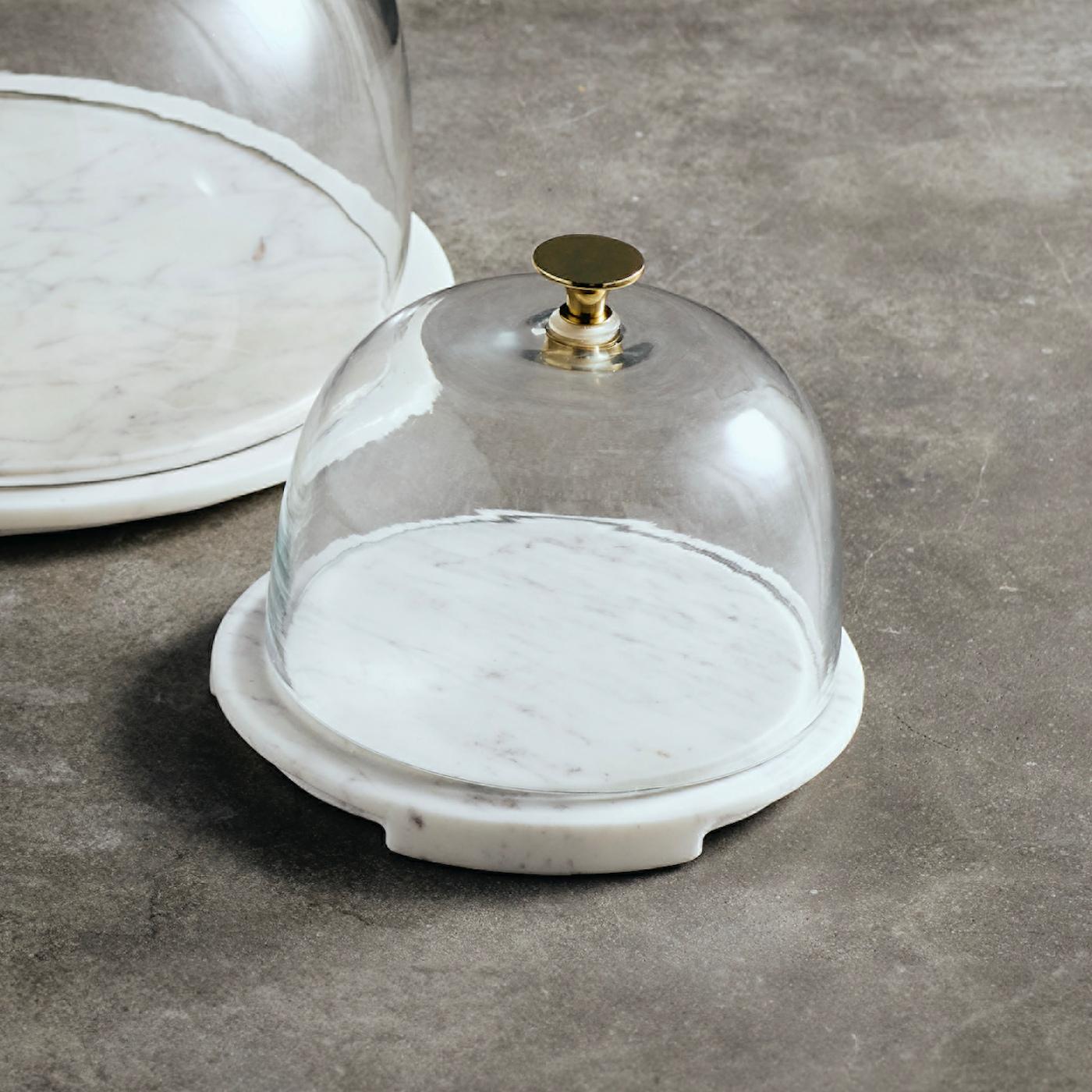 Cova Marble Base Dome - Small