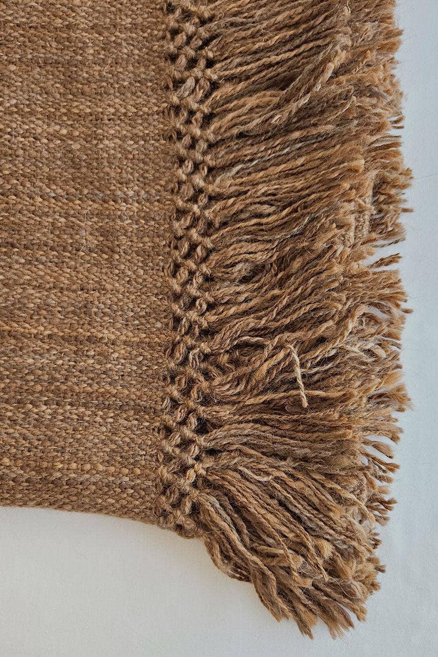 Argentinian Puna Throw - Tobacco