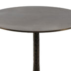 Jocelyn End Table - Dark Brass
