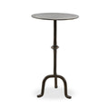 Jocelyn End Table - Dark Brass
