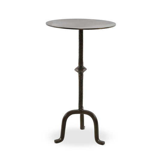 Jocelyn End Table - Dark Brass