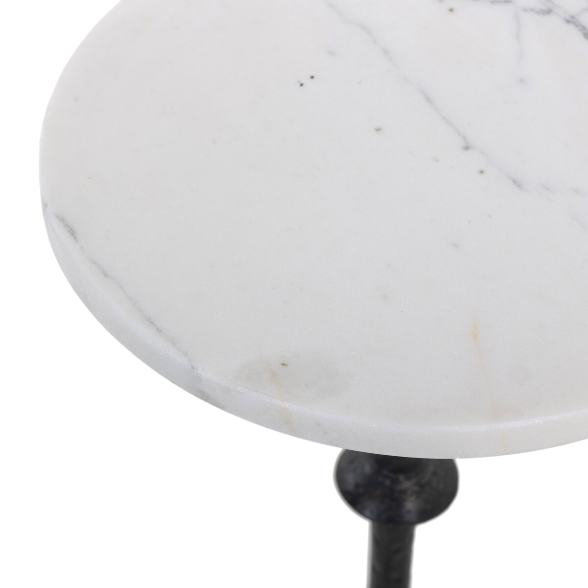 Jocelyn End Table - White Marble