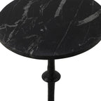 Jocelyn End Table - Black Marble