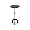 Jocelyn End Table - Black Marble