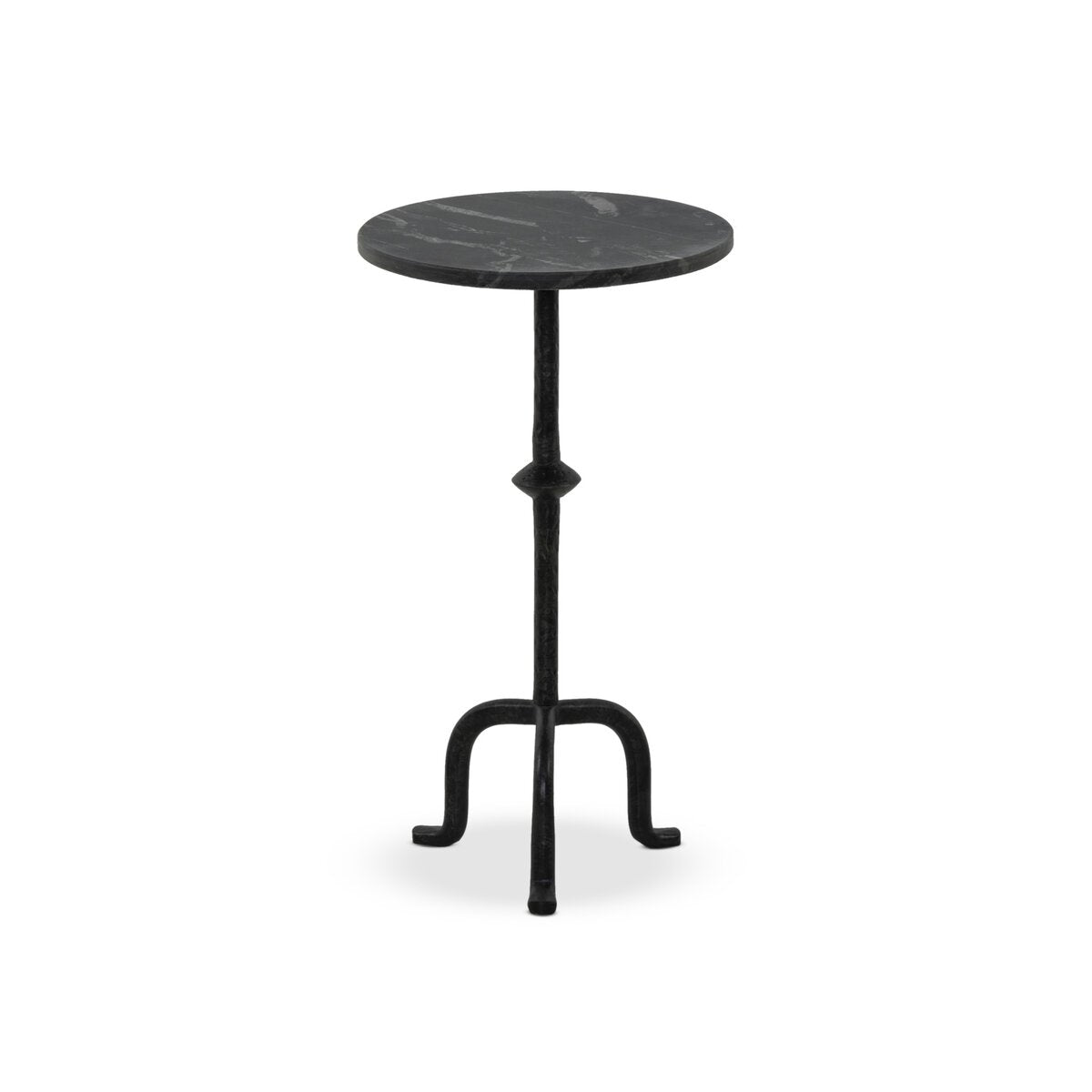 Jocelyn End Table - Black Marble
