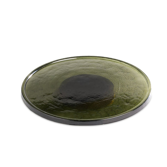 Suz Lazy Susan - Moss Cast Glass