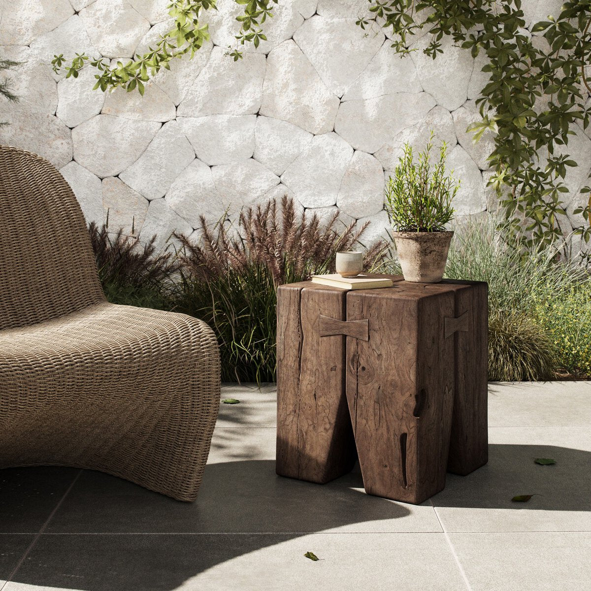 Oshan Outdoor End Table