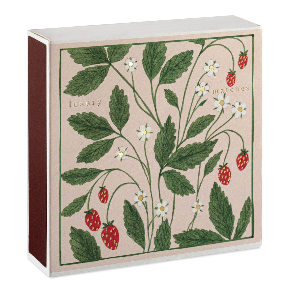 Strawberry  | Square - Safety Matches