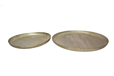Silver Gold Tray