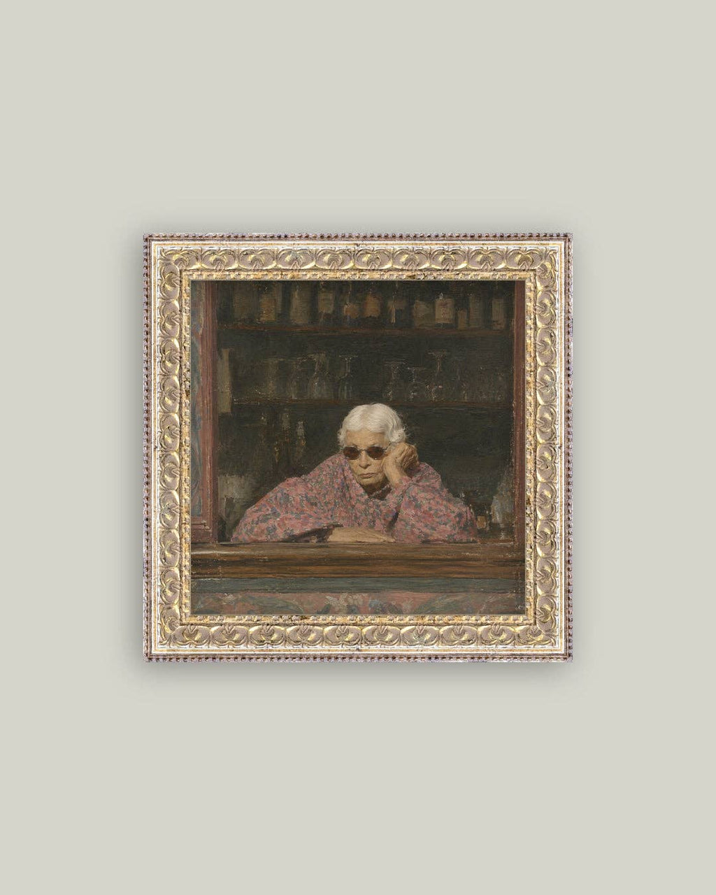 Woman in Sunglasses Framed Art
