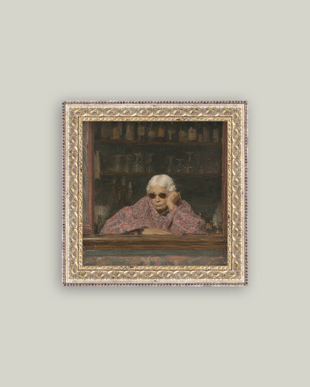 Woman in Sunglasses Framed Art