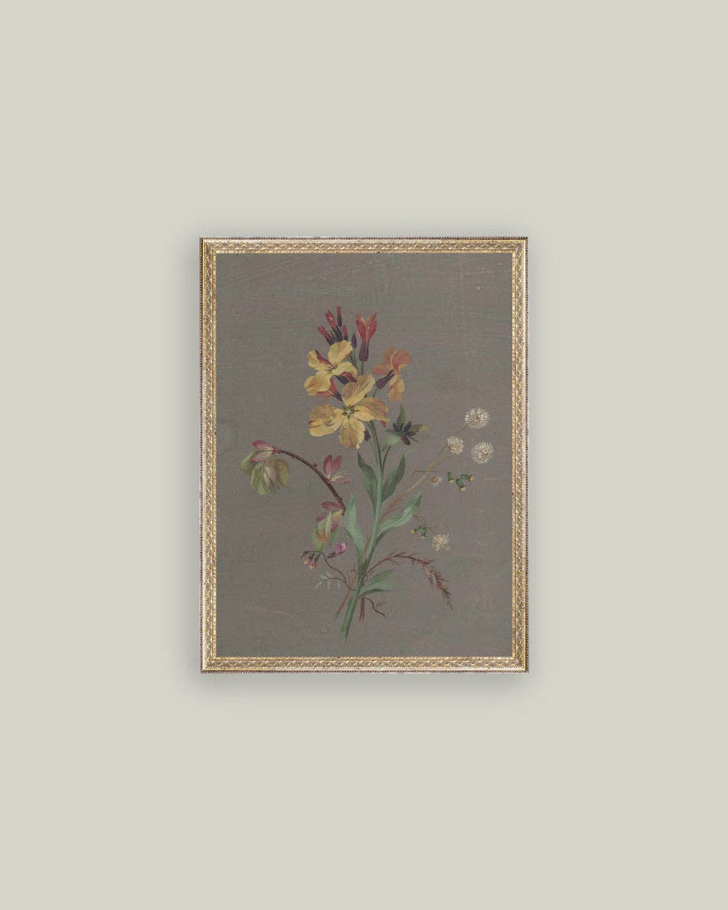 French Wildflowers Framed Art