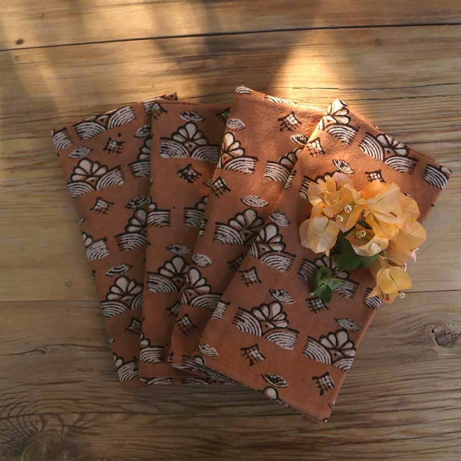 Cotton Dining Napkin Home Decor Gift (Set of 4)-Topha