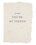 You're my person card