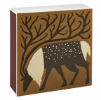 Reindeer |Square - Safety Matches 🎄