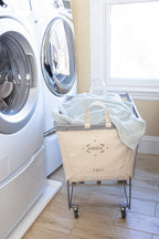 Canvas Elevated Laundry Basket - 3 Bu