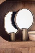Antique Gold Tabletop Mirror