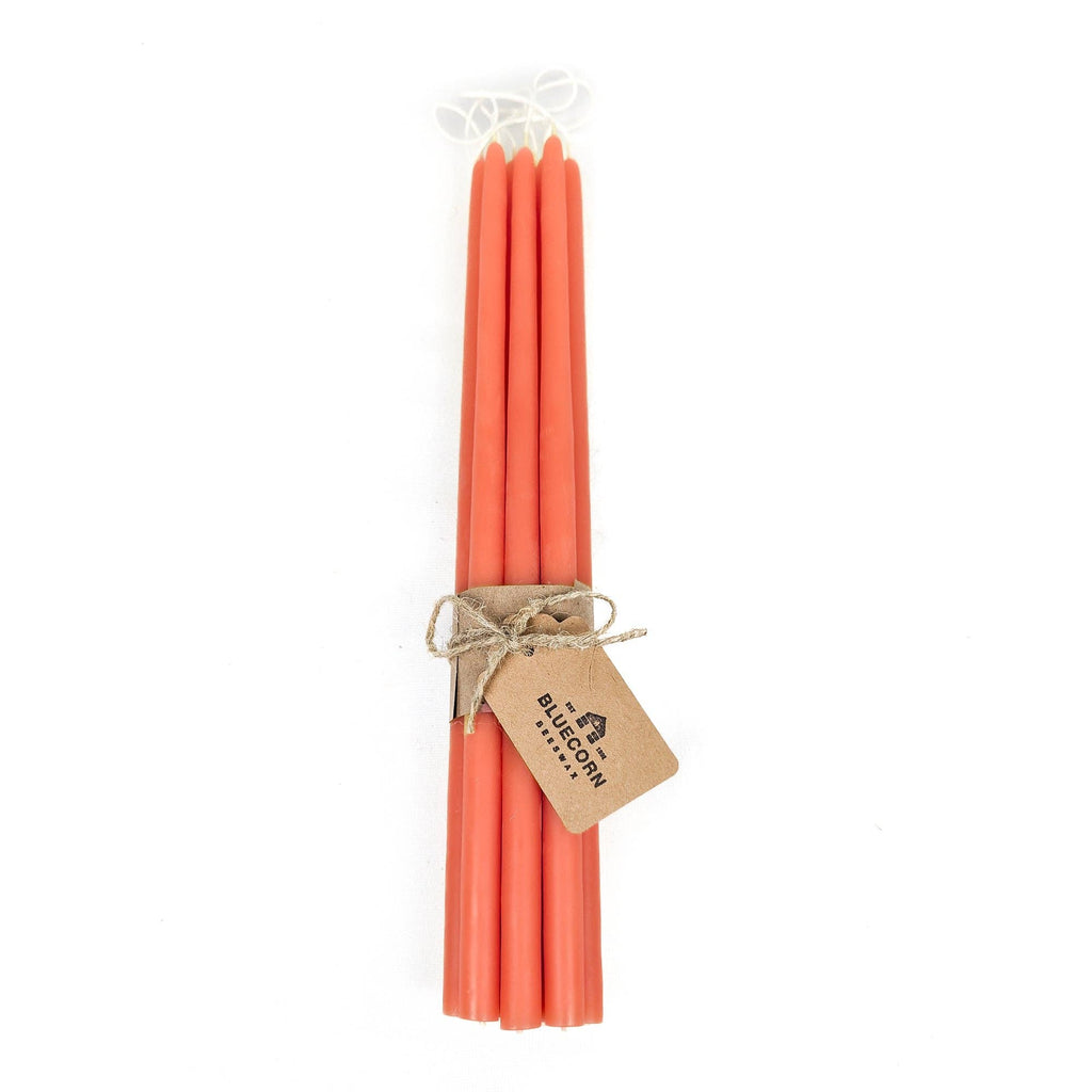Thin Beeswax Taper Candles: Hand-Dipped in Colorado