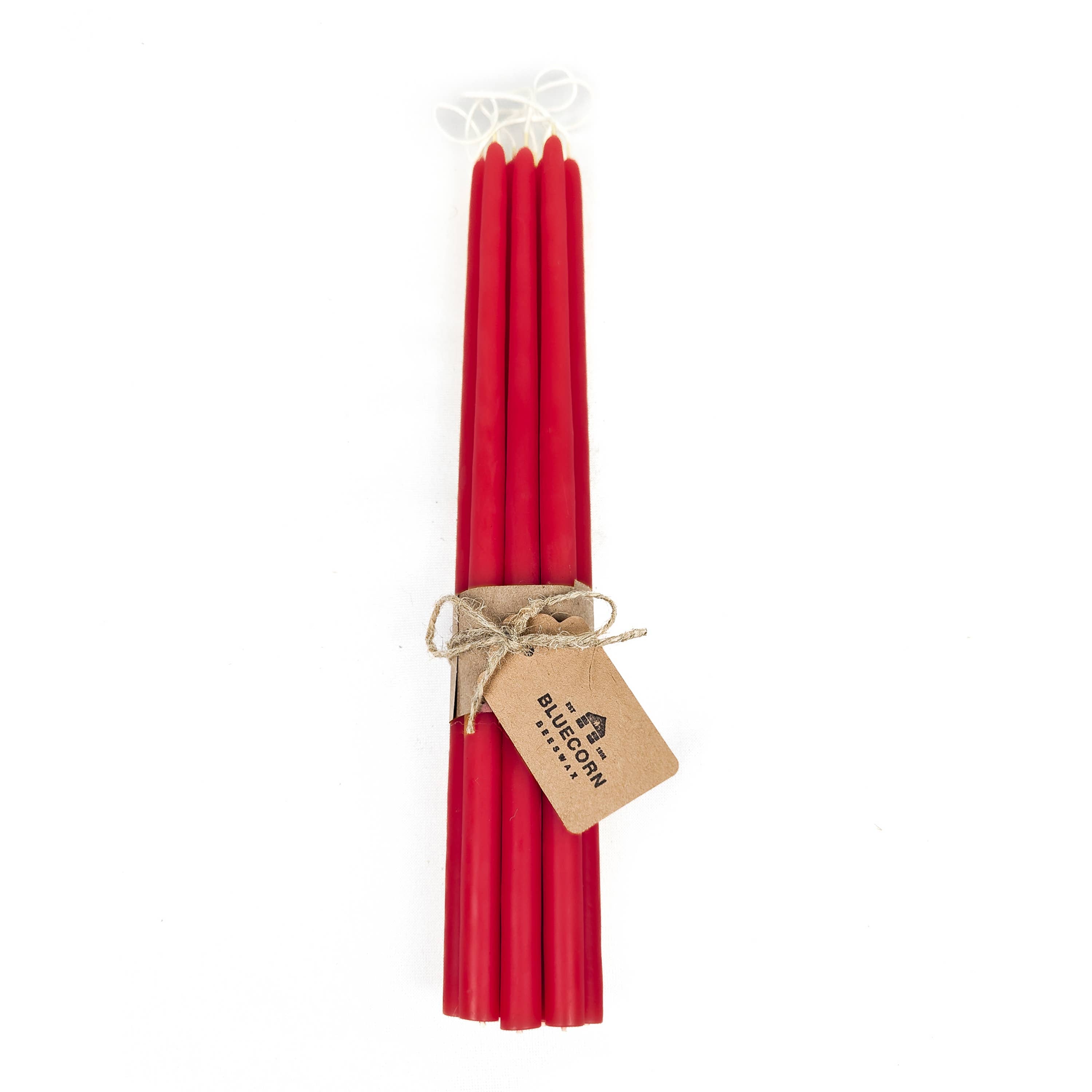 Thin Beeswax Taper Candles: Hand-Dipped in Colorado