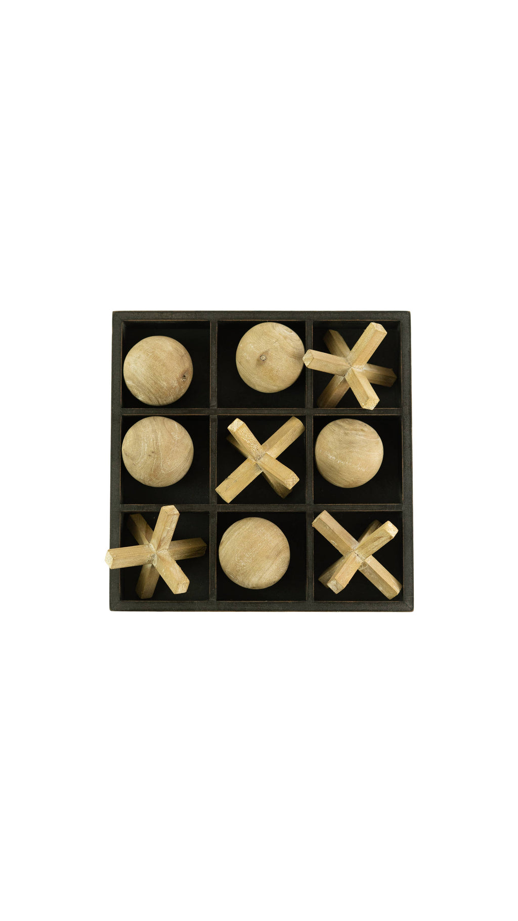 Wood Tic-Tac-Toe