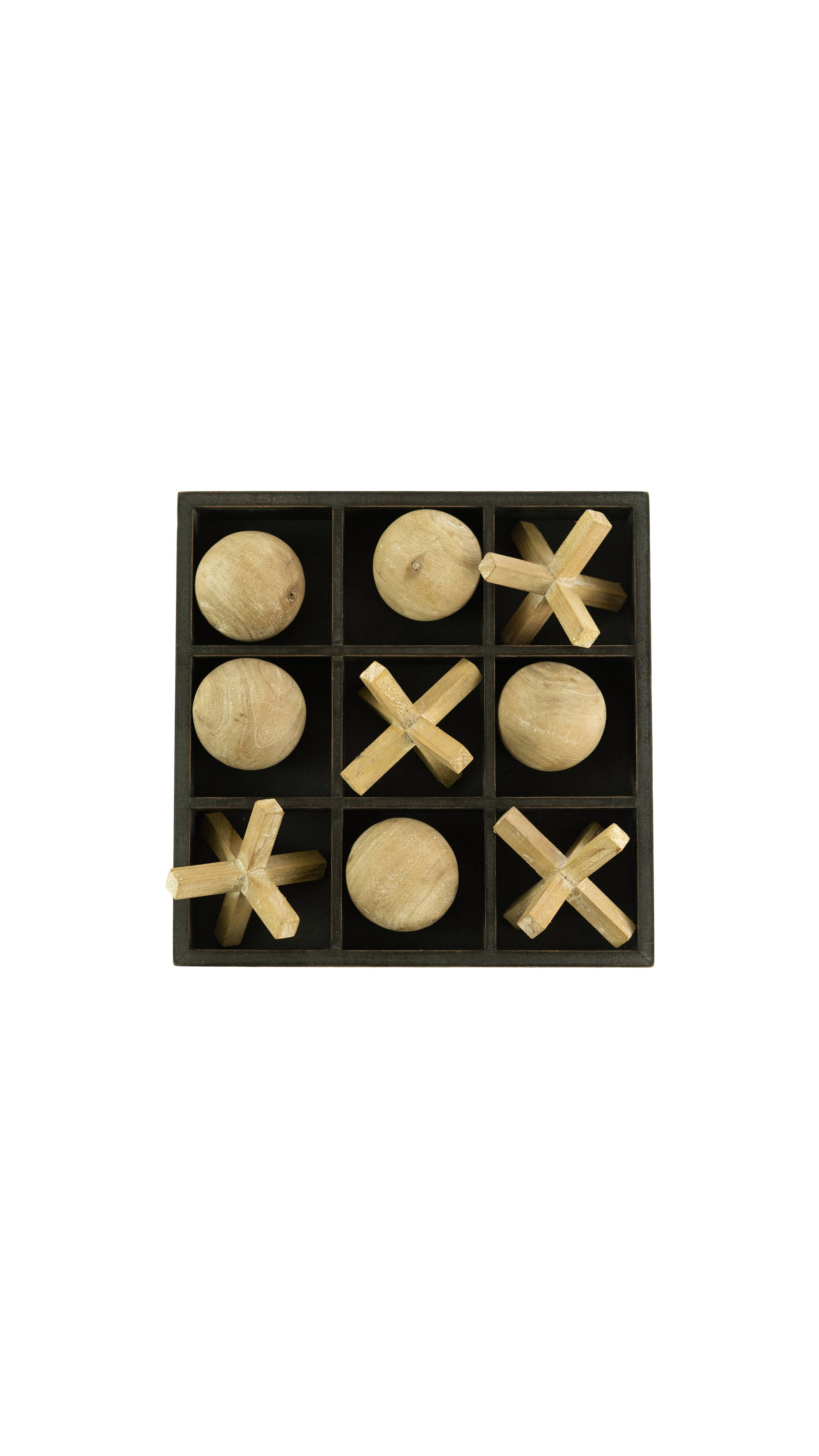Wood Tic-Tac-Toe